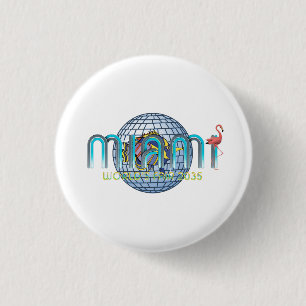 ABH Miami World's Fair 2035 3 Cm Round Badge