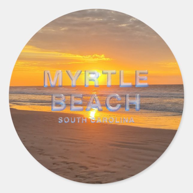 ABH Myrtle Beach Classic Round Sticker (Front)