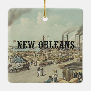 ABH New Orleans Ceramic Ornament