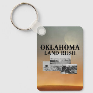 ABH Oklahoma Land Rush Key Ring