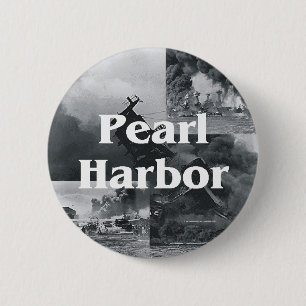ABH Pearl Harbour 6 Cm Round Badge