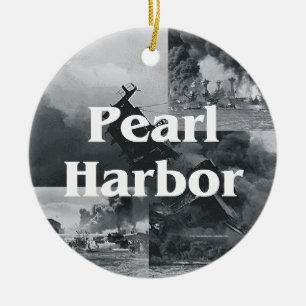 ABH Pearl Harbour Ceramic Tree Decoration