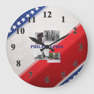 ABH Philadelphia Large Clock
