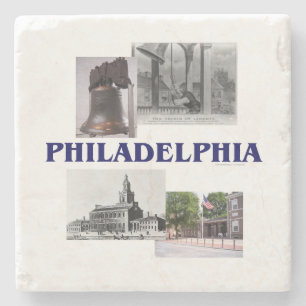 ABH Philadelphia Stone Coaster