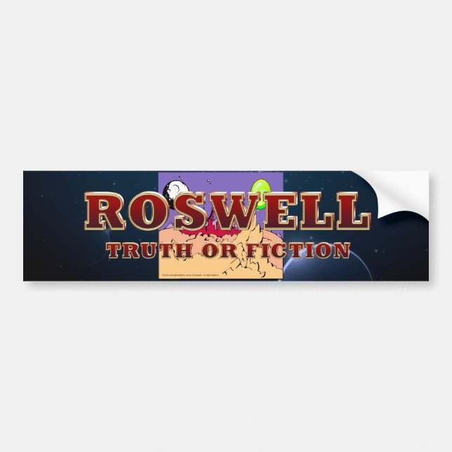 ABH Roswell Bumper Sticker (Front)