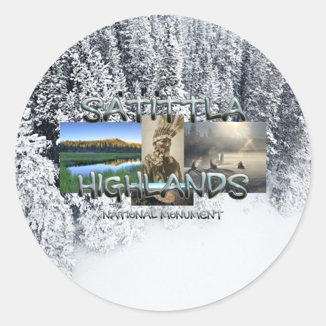 ABH Satittla Highlands NM Classic Round Sticker (Front)
