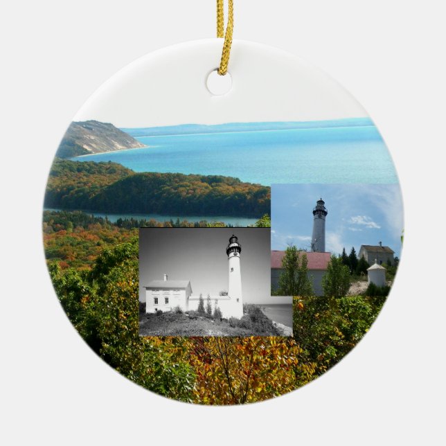 ABH Sleeping Bear Dunes Ceramic Ornament (Front)