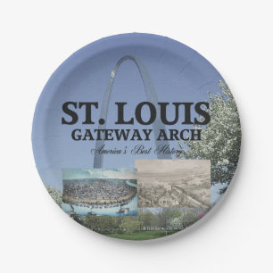 ABH St. Louis Gateway Paper Plate