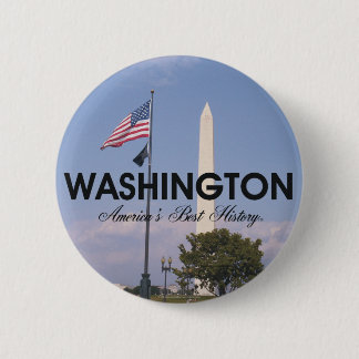 ABH Washington DC 6 Cm Round Badge
