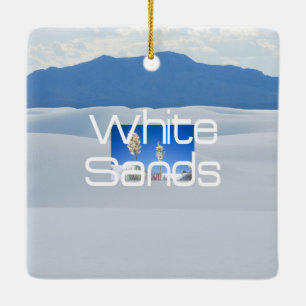 ABH White Sands Ceramic Ornament