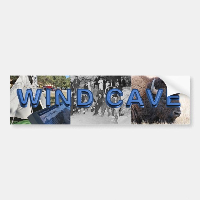 ABH Wind Cave Bumper Sticker (Front)