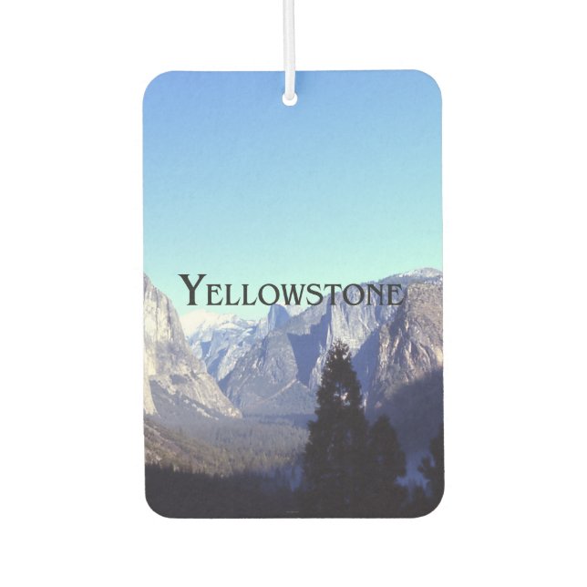 ABH Yellowstone Car Air Freshener (Front)