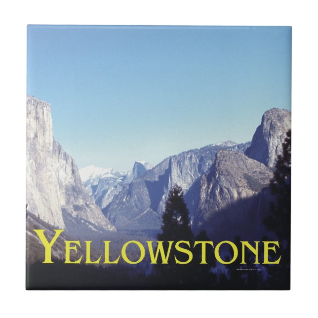 ABH Yellowstone Ceramic Tile (Front)