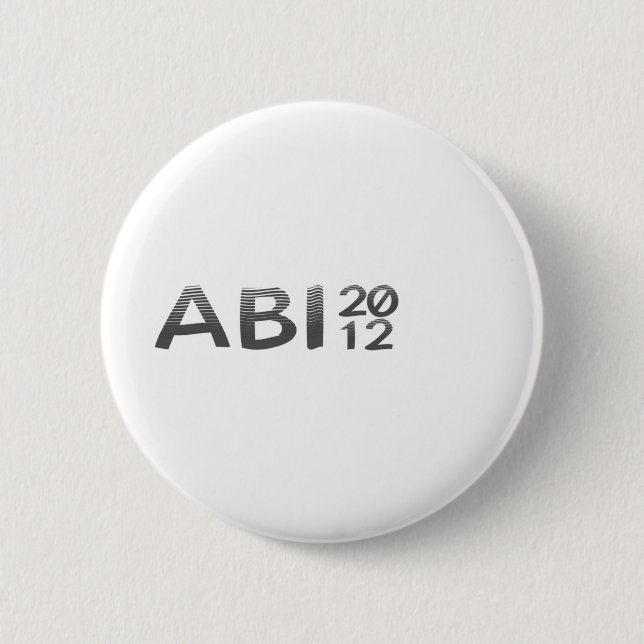 ABI 2012 6 CM ROUND BADGE (Front)