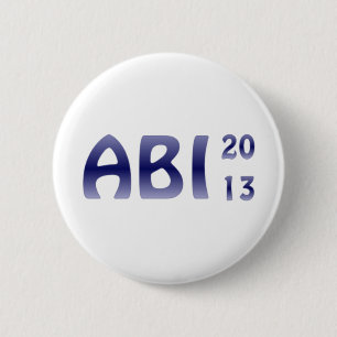 ABI 2013 6 CM ROUND BADGE