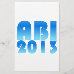 ABI 2013 STATIONERY