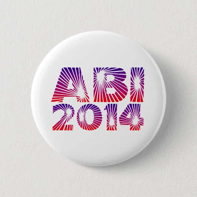ABI 2014 6 CM ROUND BADGE (Front)