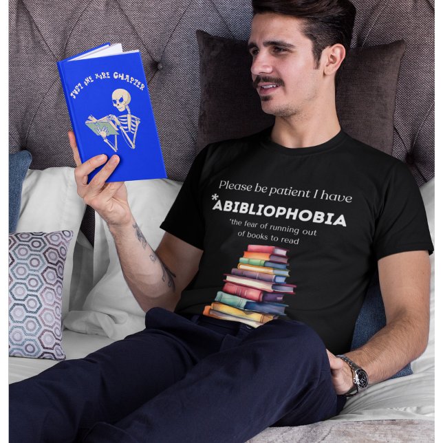 Abibliophobia book lovers fear bookish T-Shirt (Creator Uploaded)