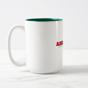 Abide in GOD Two-Tone Coffee Mug