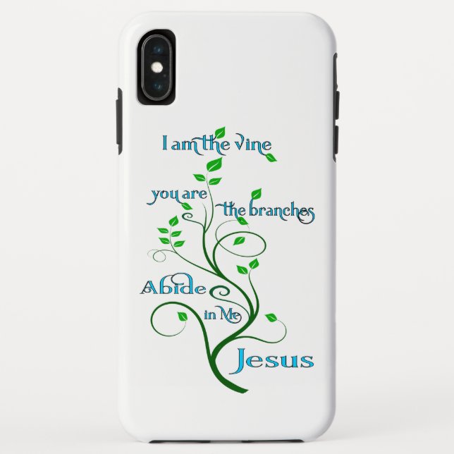 Abide In Me, Jesus Case-Mate iPhone Case (Back)