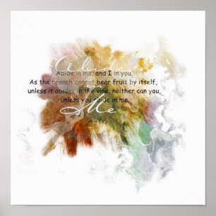 Abide in Me Poster
