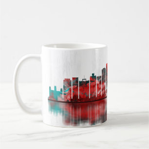Abidjan Ivory Coast Skyline Coffee Mug