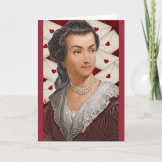 Abigail Adams love letters Holiday Card