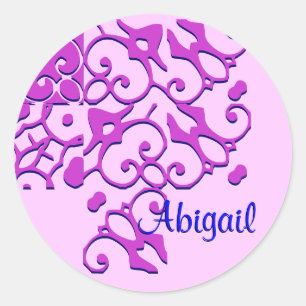 Abigail Designer Name II Sticker