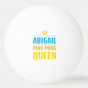 Abigail Ping Pong Ball