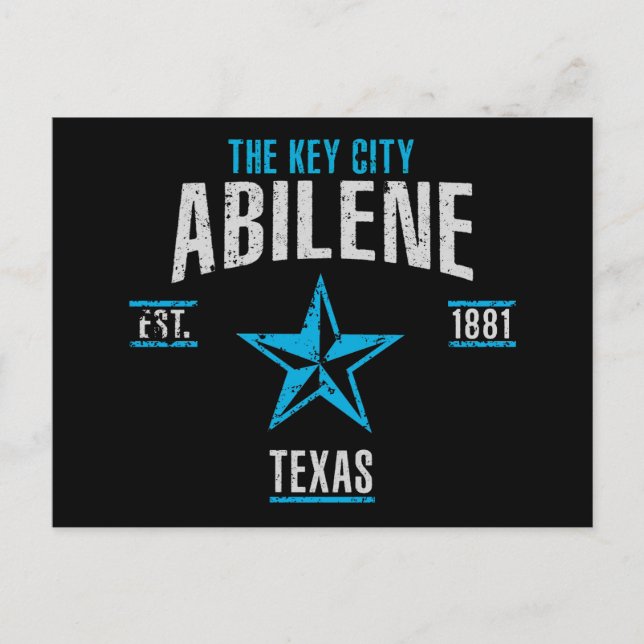 Abilene Postcard (Front)