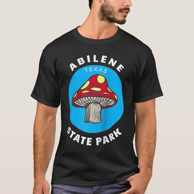 Abilene State Park Texas TX Mushroom Vacation Souv T-Shirt (Front)