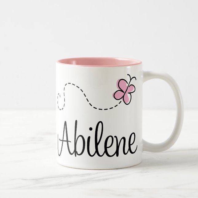 Abilene Texas T-shirt Two-Tone Coffee Mug (Right)