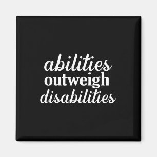 abilities outweigh disabilities Special education Magnet