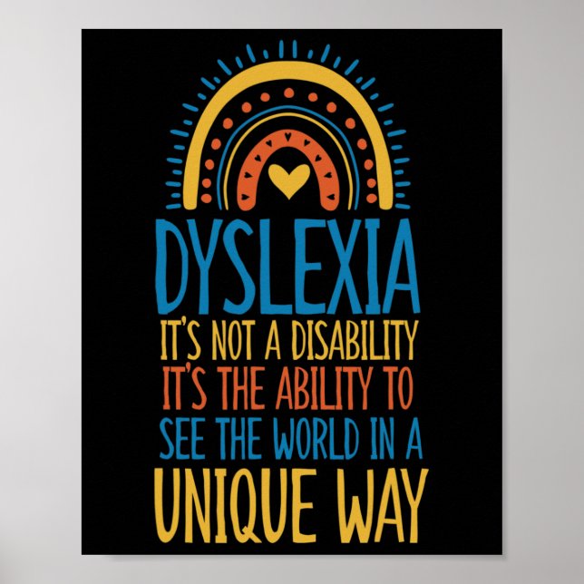 Ability To See The World In Unique Ways  Poster (Front)