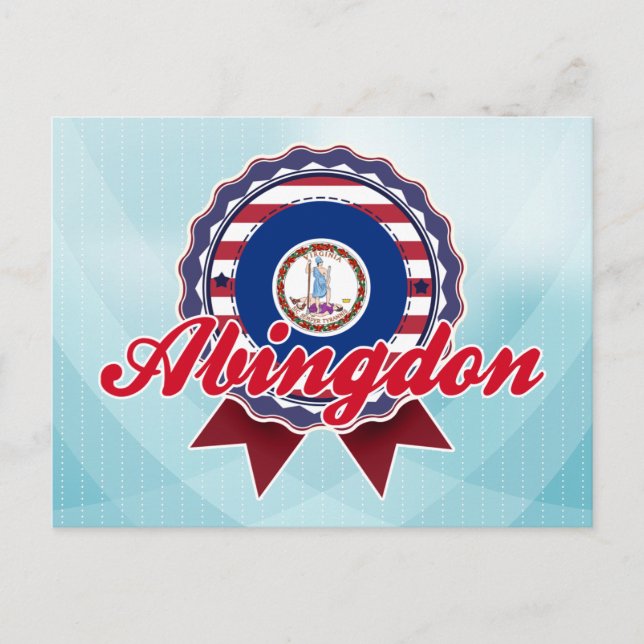 Abingdon, VA Postcard (Front)