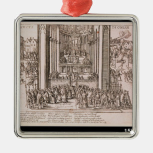 Abjuration of Henri IV Metal Ornament