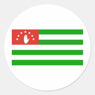 Abkhazia Classic Round Sticker