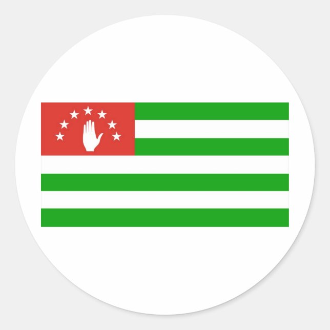 Abkhazia Classic Round Sticker (Front)