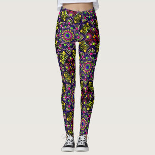 ABL - 0266 - ColorfulMandala - Leggings