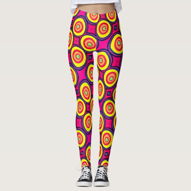 ABL - 0294 - Circles - Leggings (Front)