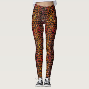 ABL - 0295 - Bronze Scales - Leggings
