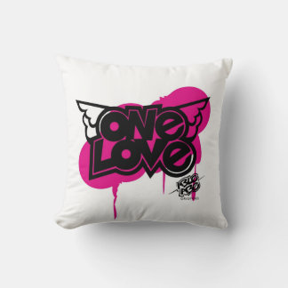 Able Abe Studios ONE LOVE throw pillow
