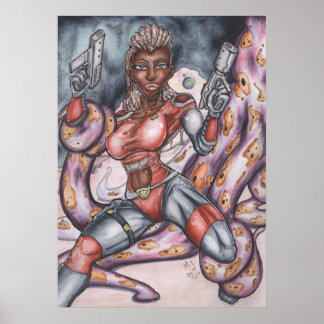 Able Abe Studios Space Adventures' #4 print