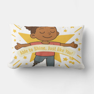 Able to Shine, Just like You Throw Pillow