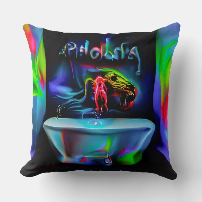 Ablutophobia 2 cushion (Front)