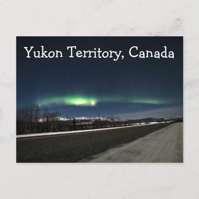 ABN Aurora Borealis Night Postcard (Front)