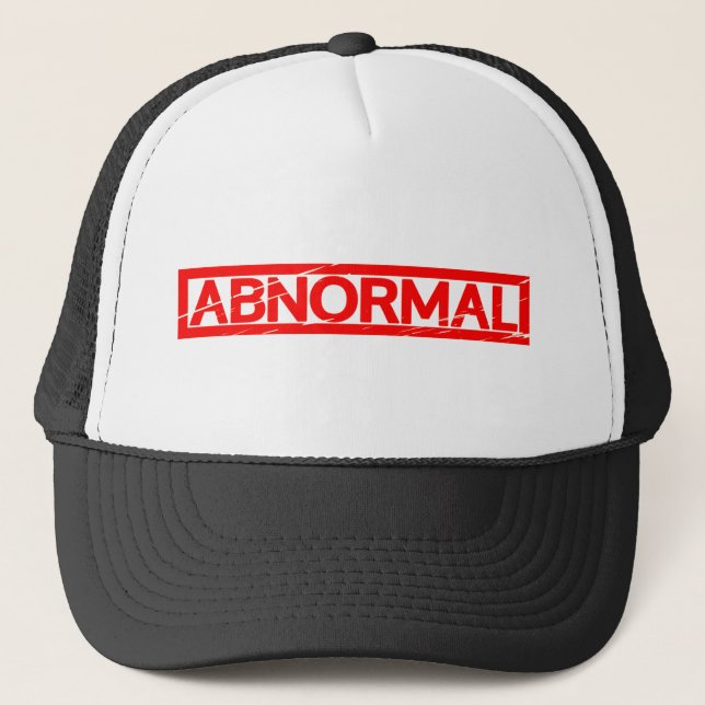Abnormal Stamp Trucker Hat (Front)