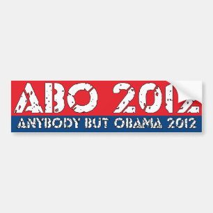 ABO 2012 BUMPER STICKER