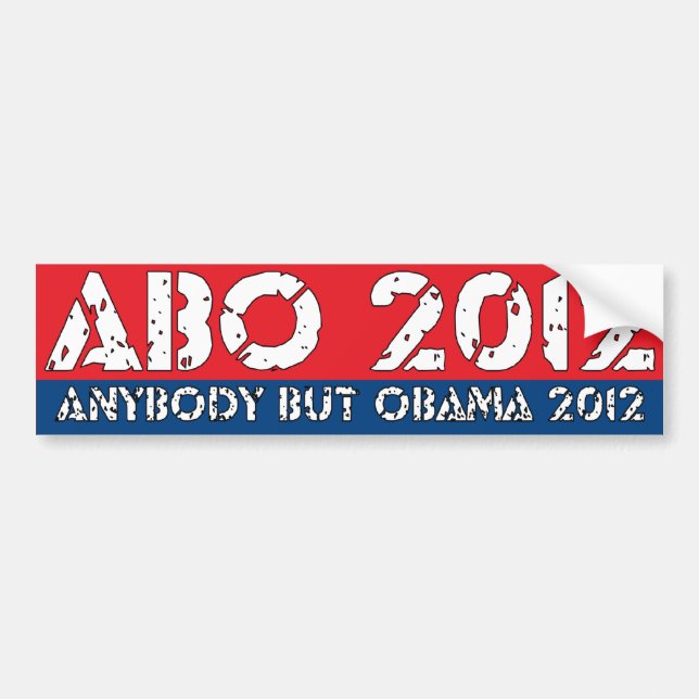 ABO 2012 BUMPER STICKER (Front)
