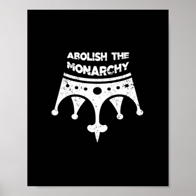 Abolish Anti No Kings In America Bumper Classic Poster (Front)